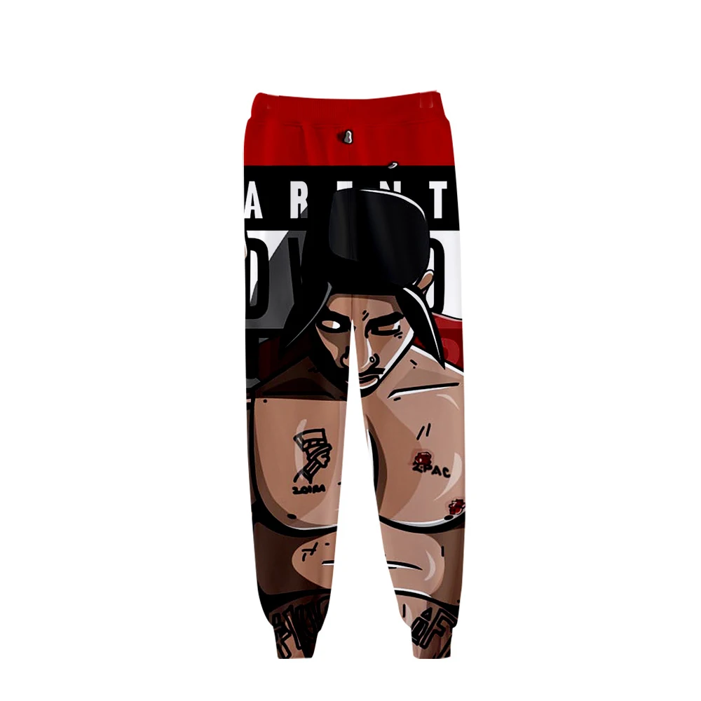 Брюки-джоггеры в стиле хип-хоп с 3D-принтом | Мужская одежда