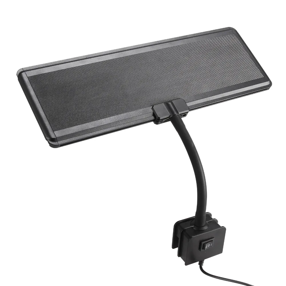 Аквариум для рыбок зажим лампа светильник белый и голубой цвет 1FT 13 Вт Алюминий