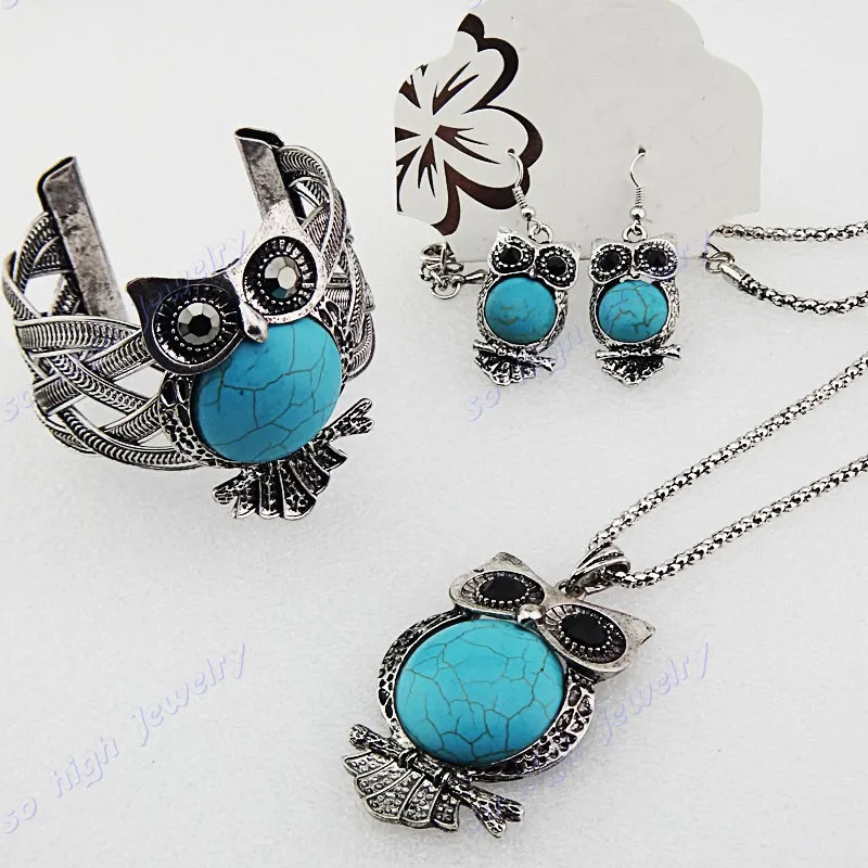 Женский винтажный ювелирный комплект 2 комплекта античное серебро стразы из