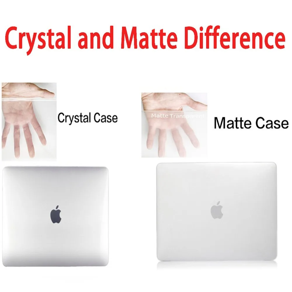 Защитный чехол для пульта матовый чехол для ноутбука MacBook Air 11 13 дюймов A1466 A1932 Pro 13 15 retina A1706 A1708 A1989