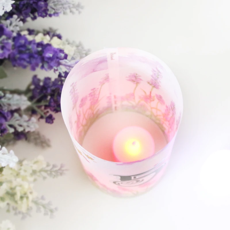 10 шт./лот украшение для свечей ПП карта светодиодных Свадебные вечерние