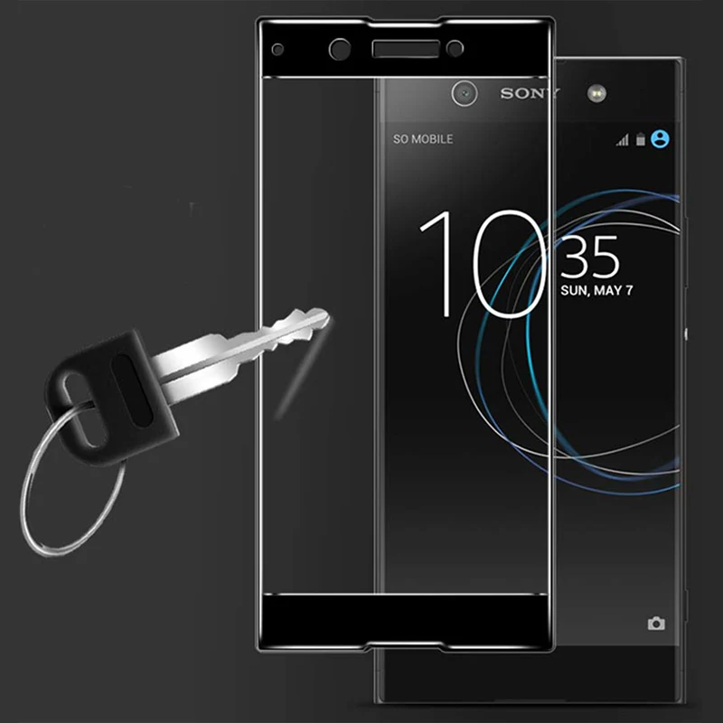 Защитное стекло с полным 3D покрытием экрана для Sony Xperia XA XA1 Ultra защитный чехол