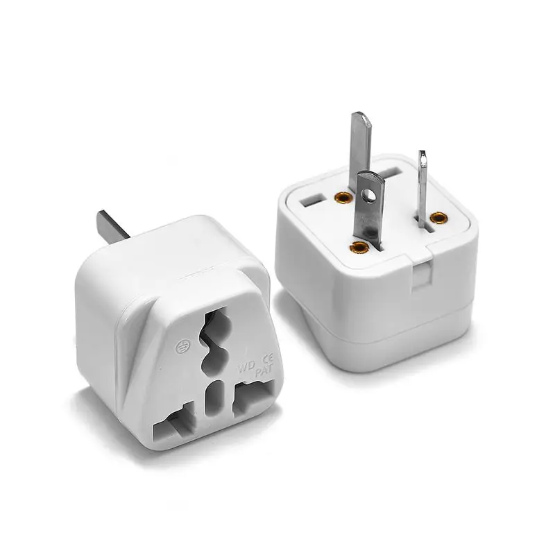 Универсальный AU Travel Adapter Европейский Швейцарский Бразилия Великобритании США ЕС