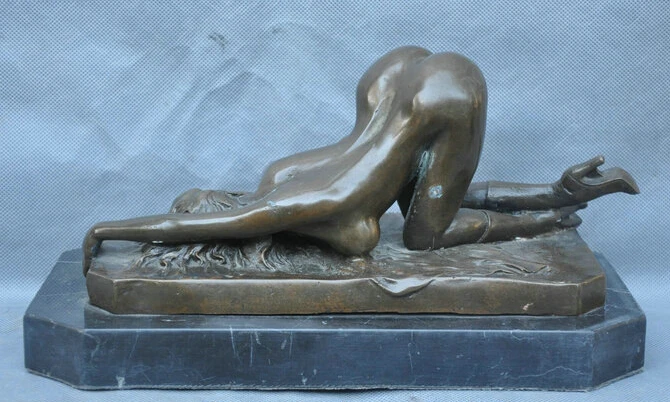 ZSR 12 &quotбронзовая Медь женская красота обнаженная сексуальная скульптура #1 | Дом и