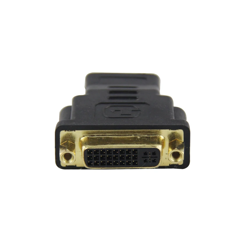 DVI Женский HDMI удлинитель адаптер с конвертером разъем для HDTV и PC компьютера HSJ