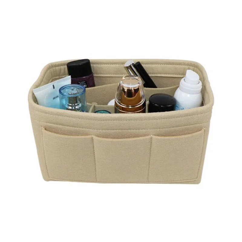 Органайзер из войлочной ткани сумка для хранения в сумке многофункциональная