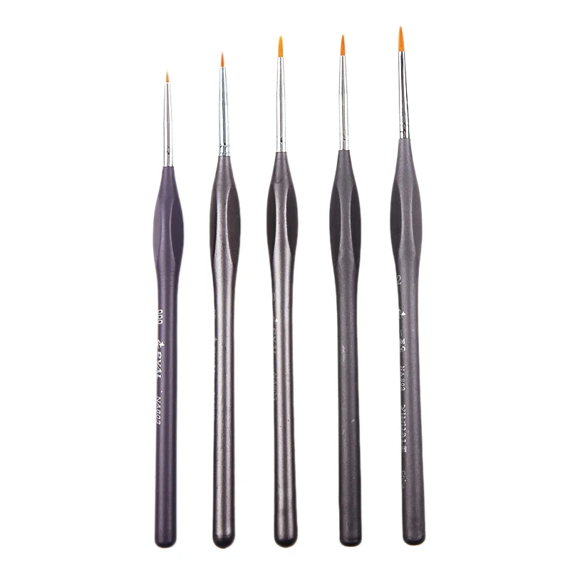 5 шт. товары для рукоделия норковые кисти художника миниатюрные акварельные