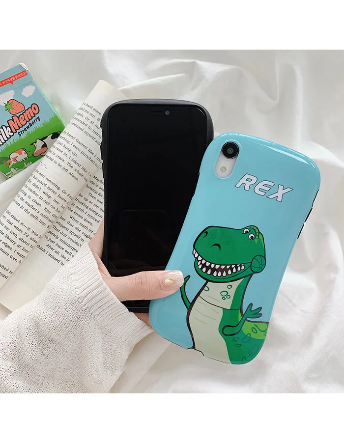 GlamPhoneCase чехол для телефона с рисунком динозавра собаки iPhone X XS Max XR Мягкий