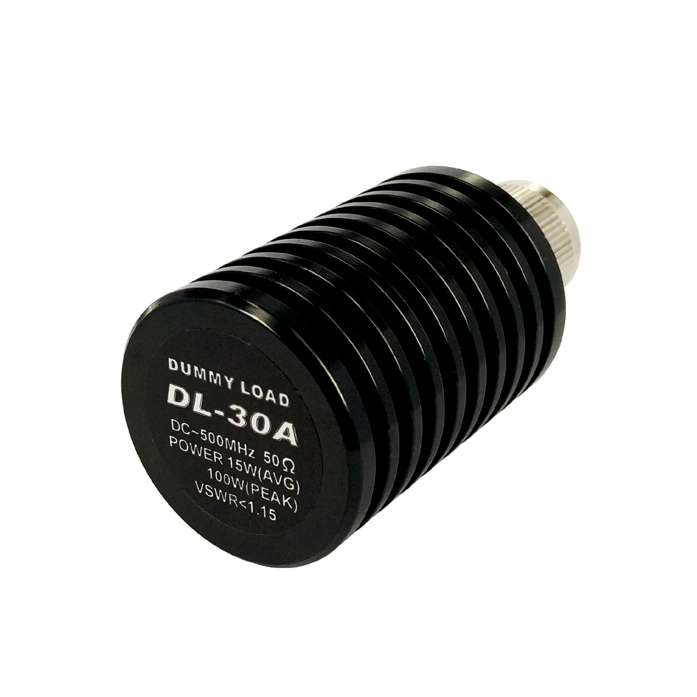 Walkie Talkie манекен нагрузки DL-30A PL259 Мужской 0-500 МГц 15 Вт тестовая Антенна Разъем для двухстороннего радио