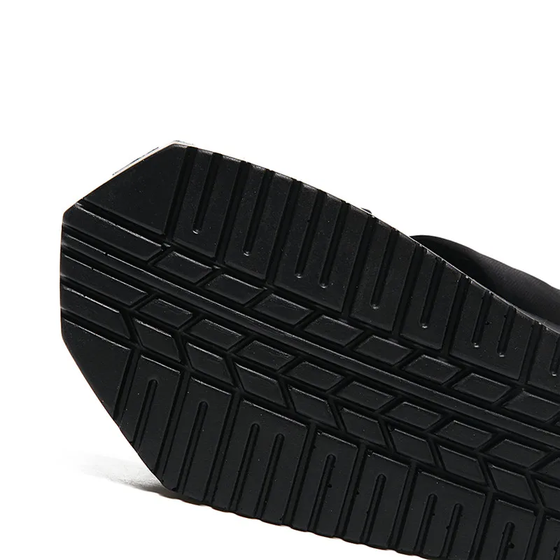 Летняя женская обувь шлепанцы на платформе пляжные вьетнамки танкетке высоком