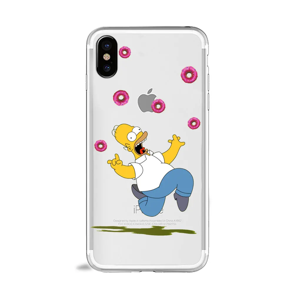 tpu A1268 Homer J Simpson смешной Барт Симпсон Coque мультфильм чехол для телефона для huawei p30 p20 p10 lite P8 P9 mate 10 20 lite ТПУ силиконовый чехол - Цвет: tpu A1268