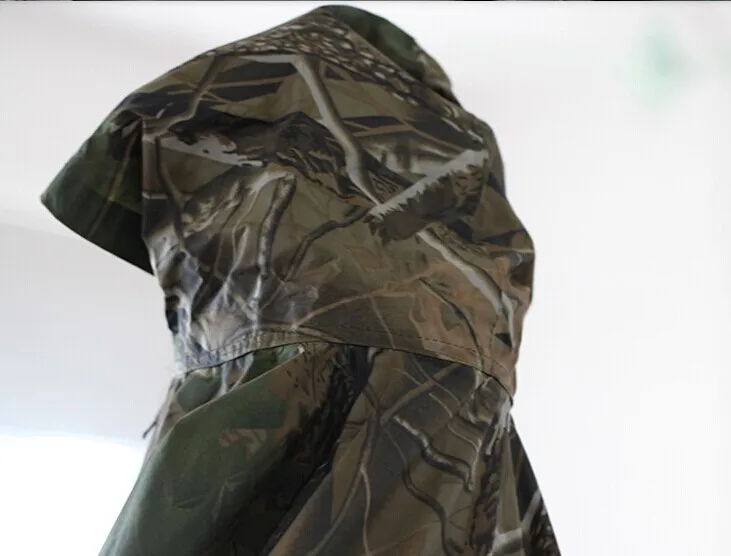 Открытый военный тактический bionic Камуфляж плащ пончо костюм водонепроницаемый