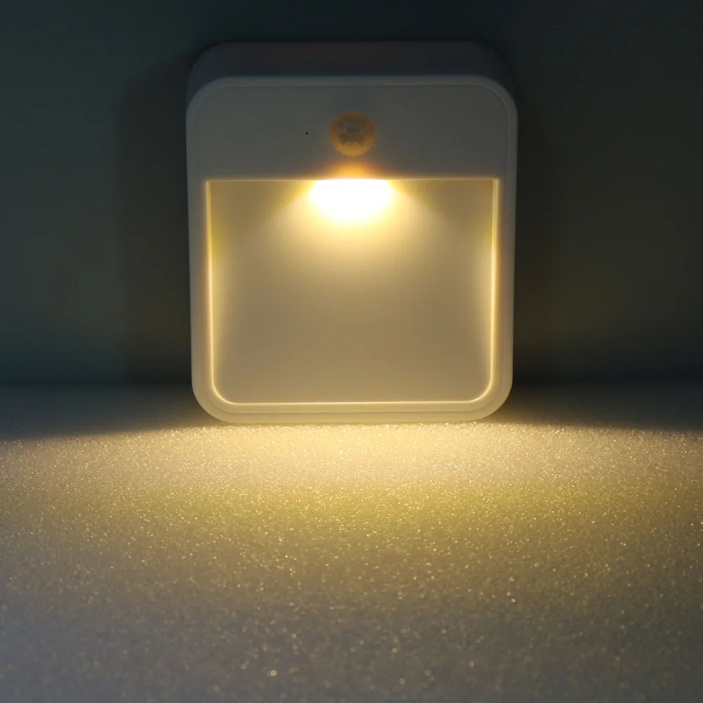 LightInBox с питанием от аккумулятора для ванной ночные светильники датчик движения