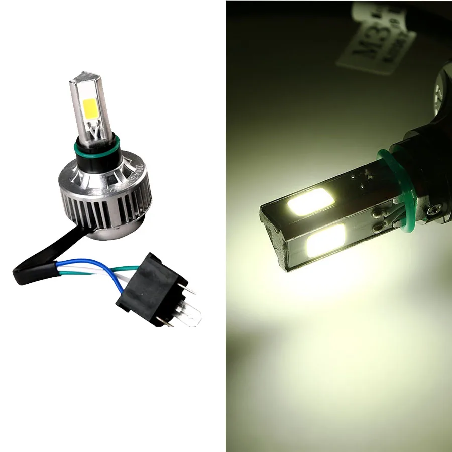 Передсветильник фара для мотоцикла H4 6500 К 32 Вт 360 лм|Передние LED-фары авто| |