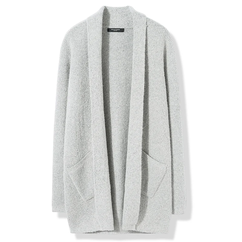 Markless вязаный мужской кардиган 2018 Зимний толстый теплый свитер свободный sueter hombre