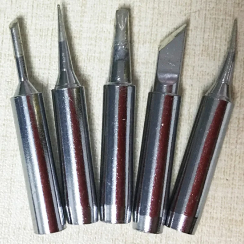 Медный наконечник паяльника с постоянной температурой 5 шт. бессвинцовый 900M T