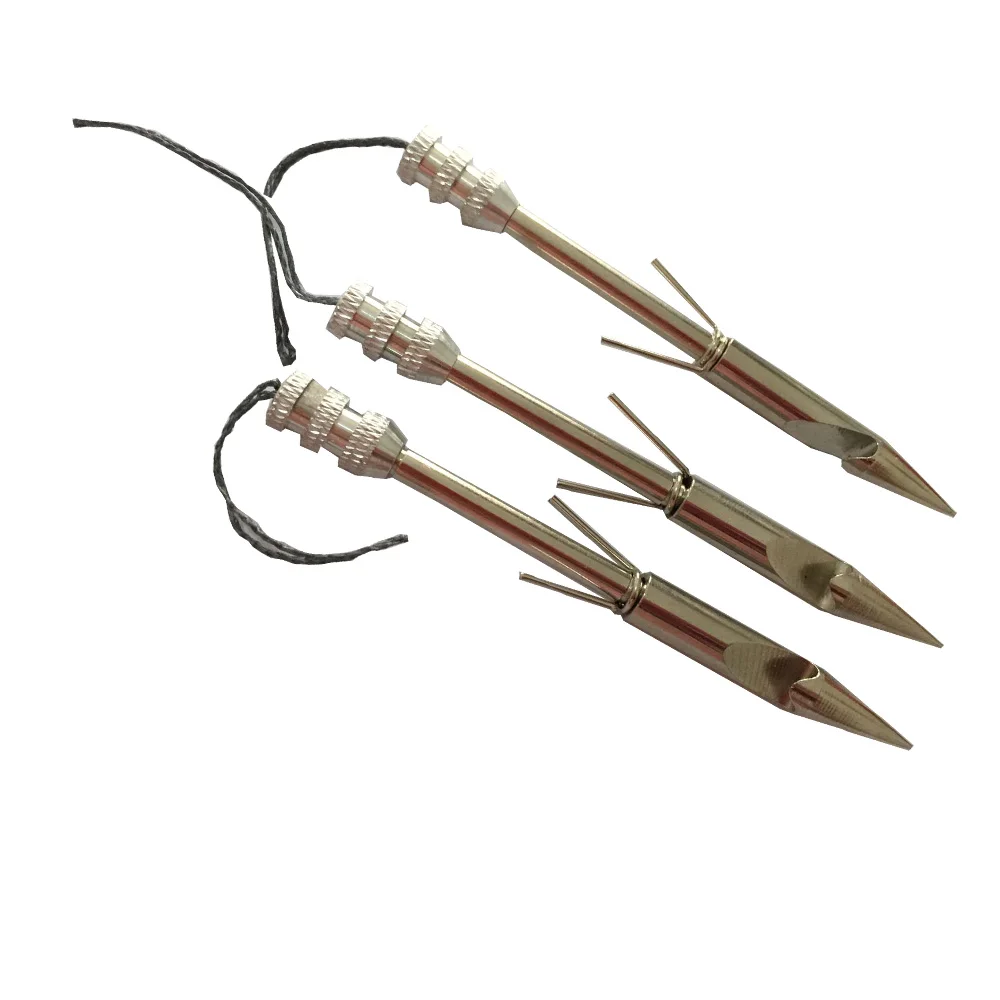 3PK 3 6 &quotНержавеющая сталь рыболовный наконечник для стрелы Рогатка стрела