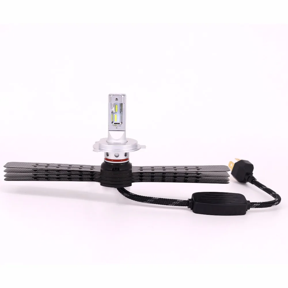 Светодиодные лампы h4 Автомобильные фары H1 H7 H3 H8/H9/H11 9005 9006 9007 880 cree Чипсы авто