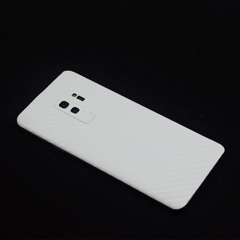 YIESOM 3D Carbon Fiber Skins Back Film For Samsung Galaxy S9 Plus Body Paste Protective Stickers GALAXY S8 | Мобильные телефоны и
