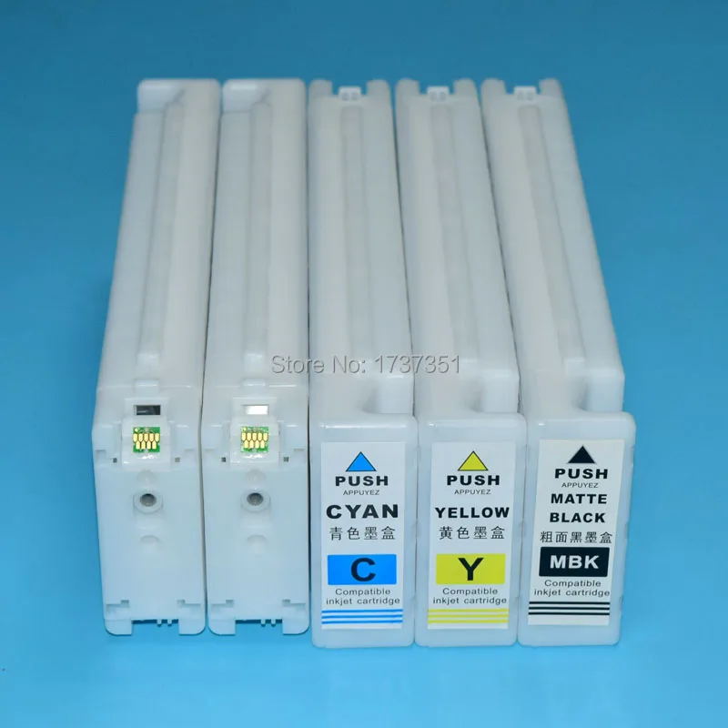 700ml T6941-T6945 Full Sublimation Compatible Ink Cartridge for Epson SureColor T3000 T5000 T7000 T3270 T5270 T7270 Printer