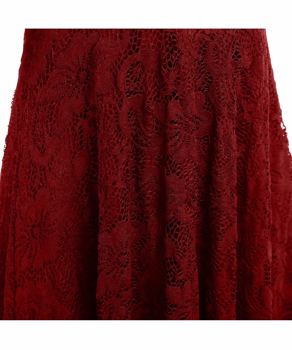 Женское винтажное узкое кружевное вечернее платье с глубоким v-образным вырезом