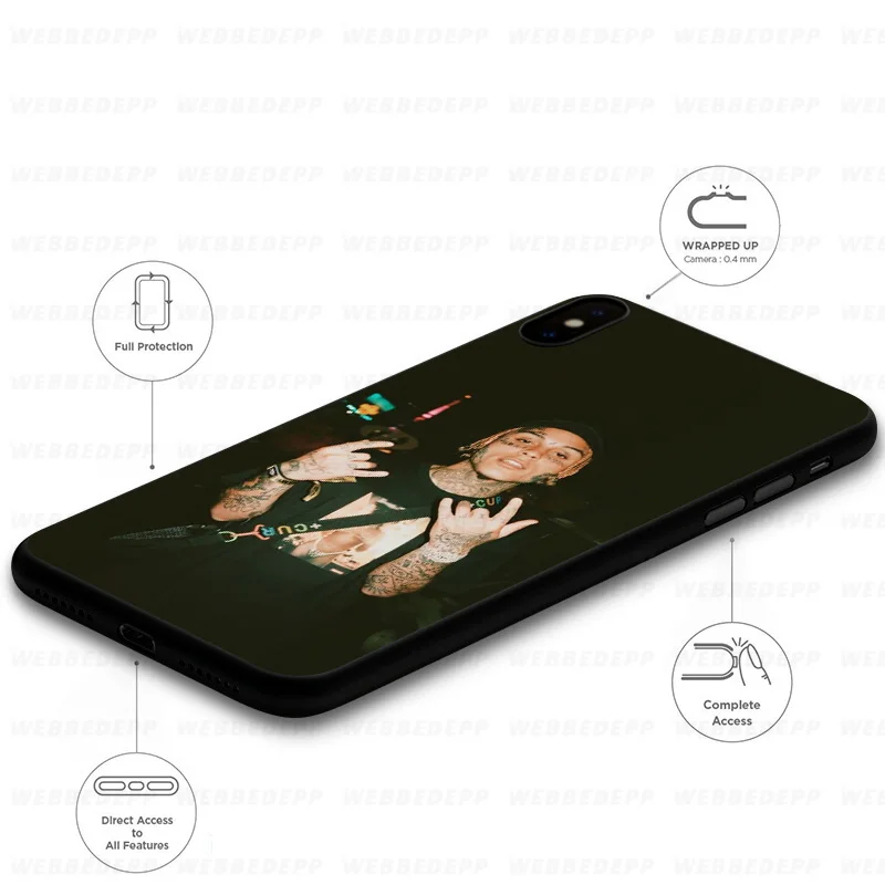 Мягкий чехол WEBBEDEPP Lil Skies Lilskies для Huawei Mate Honor 20 6A 7A 7C 7X 8 9 9X 10 View Lite Pro 30 |