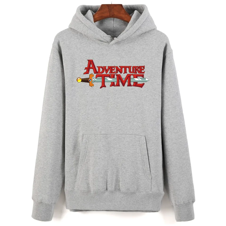 

Adventure Time Cartoon Hooded Mens Hoodies and Sweatshirts Hip Hop for Autumn Winter with Harajuku Sweatshirt 4XL