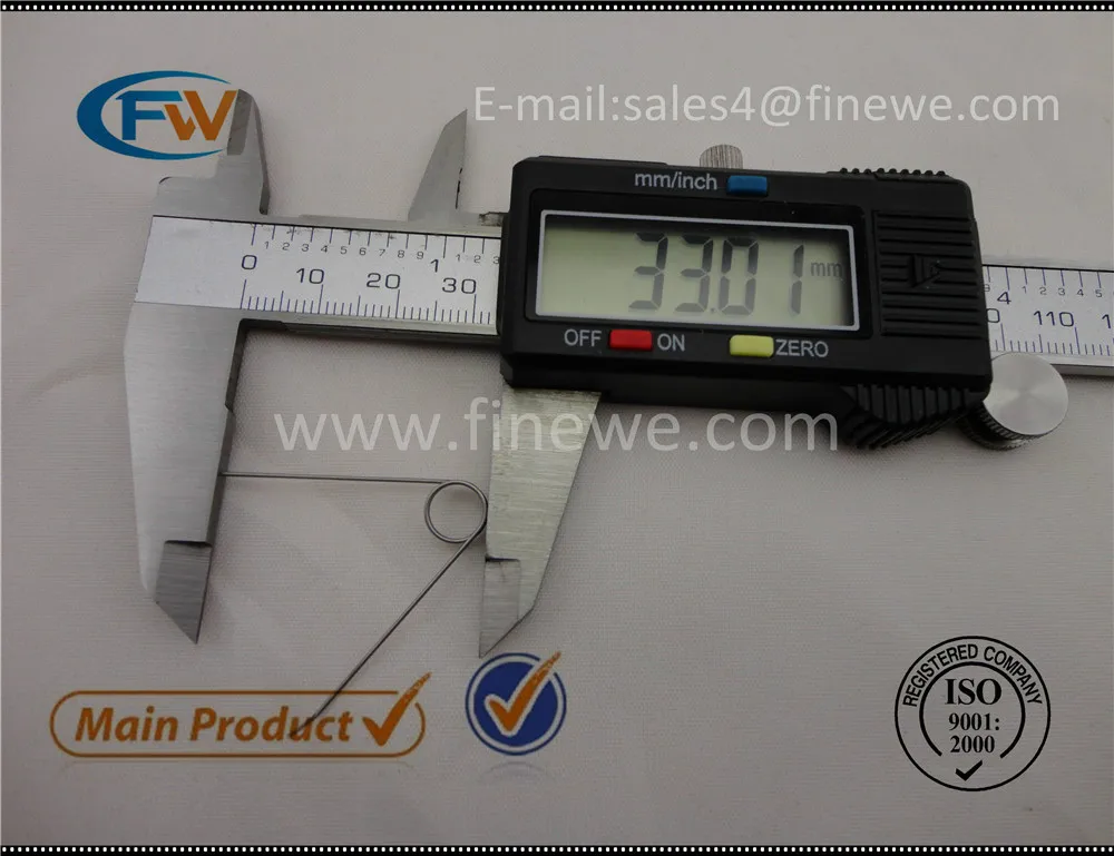 

Manufacture Anti-Corrosion Small Adjustable Torsion Spring,Customed Steel Torsion Spring