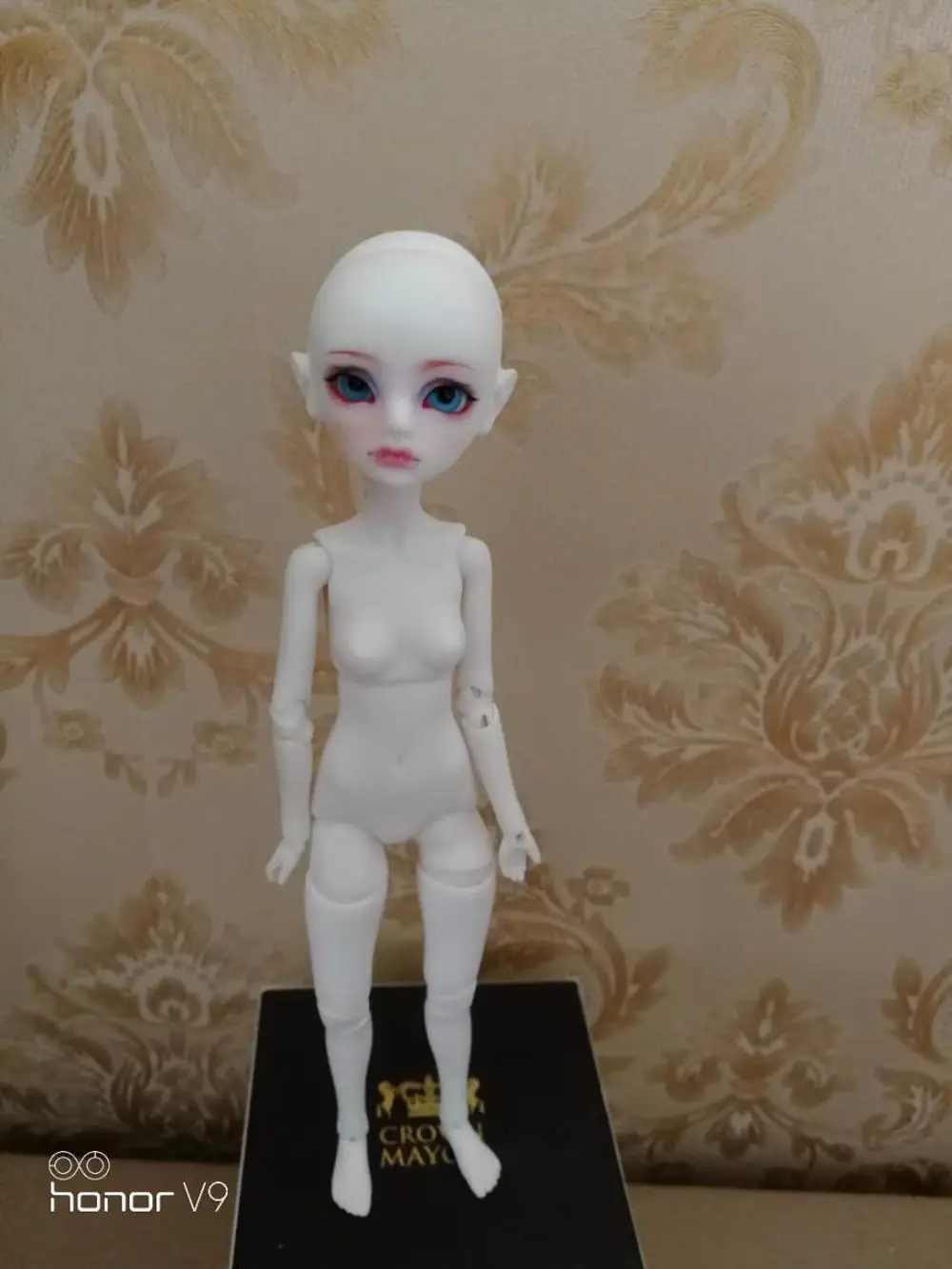 BJD кукла 1/8 Arwen человеческое тело с глазами - Цвет: normal-human body