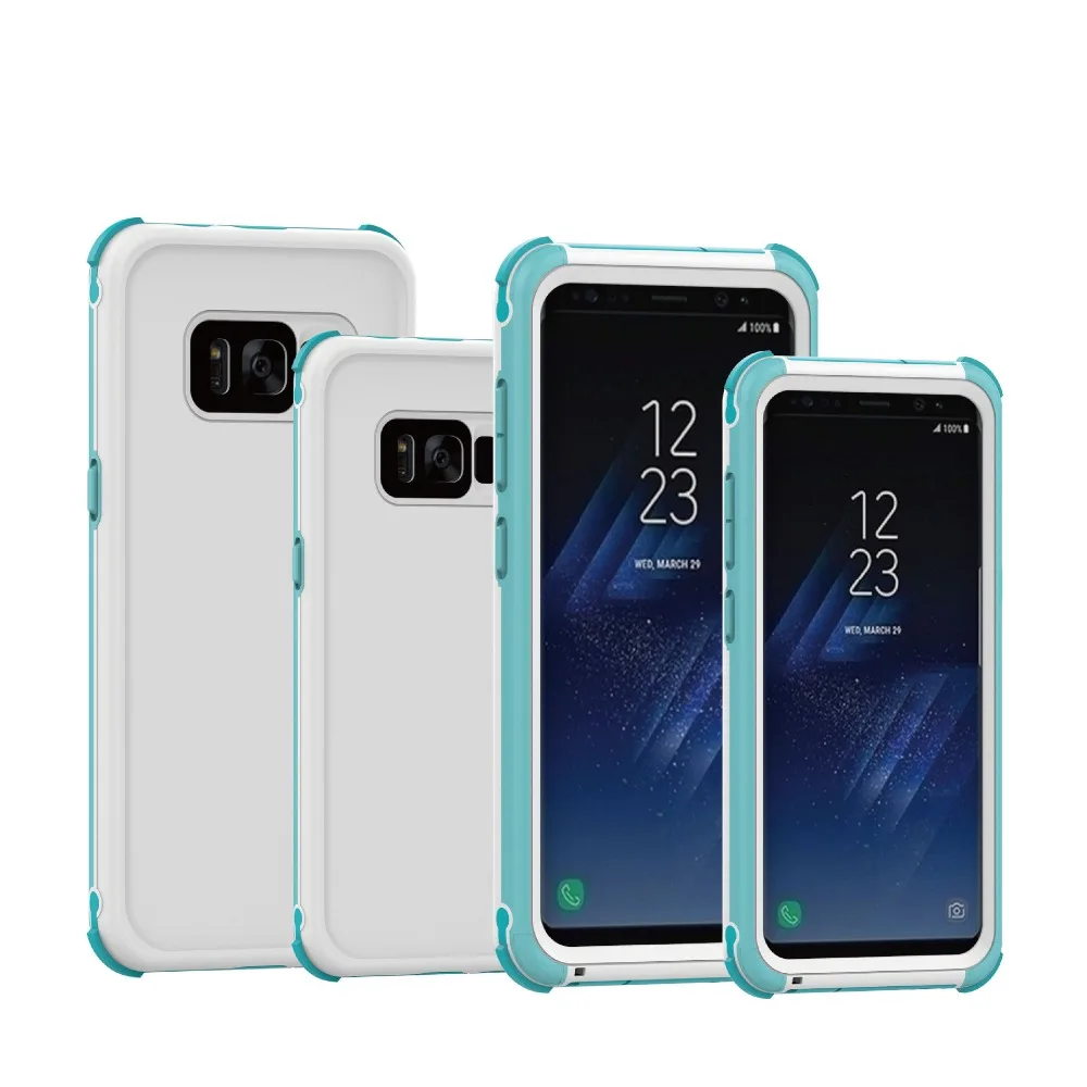 IPX68 водонепроницаемый чехол для Samsung Galaxy S8 водный Спорт Плавание защитный ПК TPU Plus