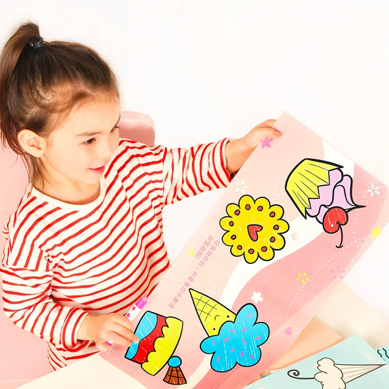 Robud Coloring Books for Children Drawing Toys Kids &amp Toddler Color perception Early Learning Gifts Preschool TS702 | Игрушки и хобби