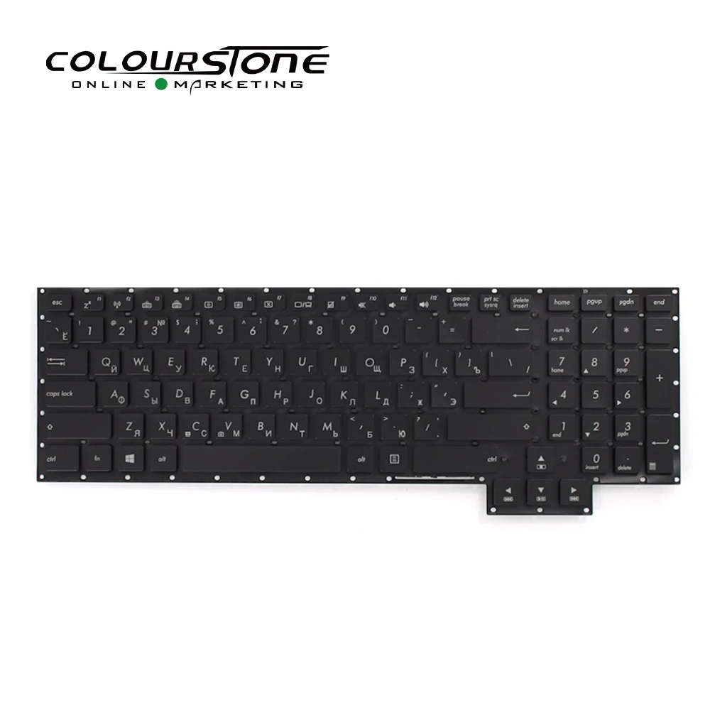Русская клавиатура для ноутбука Asus G750 G750JH G750JM G750JS G750JW G750JX G750JZ русская черная