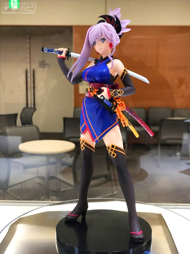 

Fate/Grand Order FGO Saber Servent Miyamoto Musashi Furyu 18 CM Action Figure Model Toy