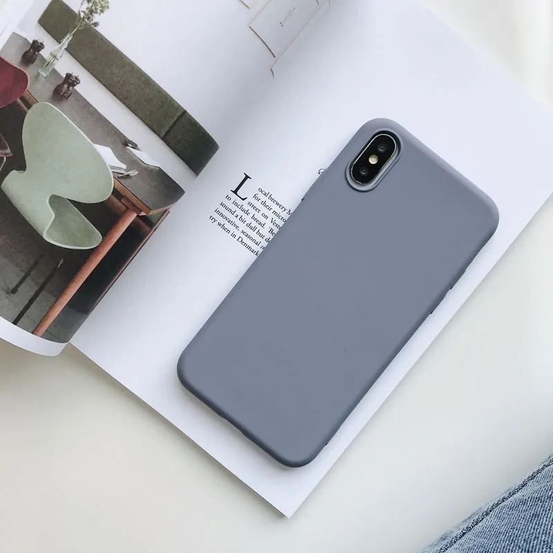 Роскошный Мягкий ТПУ силиконовый чехол для телефона для iPhone 11 Pro XS Max XR X 10 iPhone 8 7 Plus iPhone 6S 6 S 6Plus