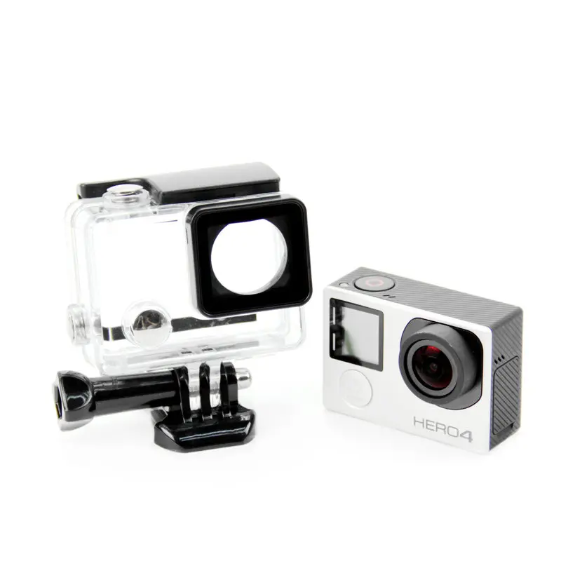 SnowHu для Gopro hero 4 3 + Водонепроницаемый чехол монопод сумка переноски gopro набор