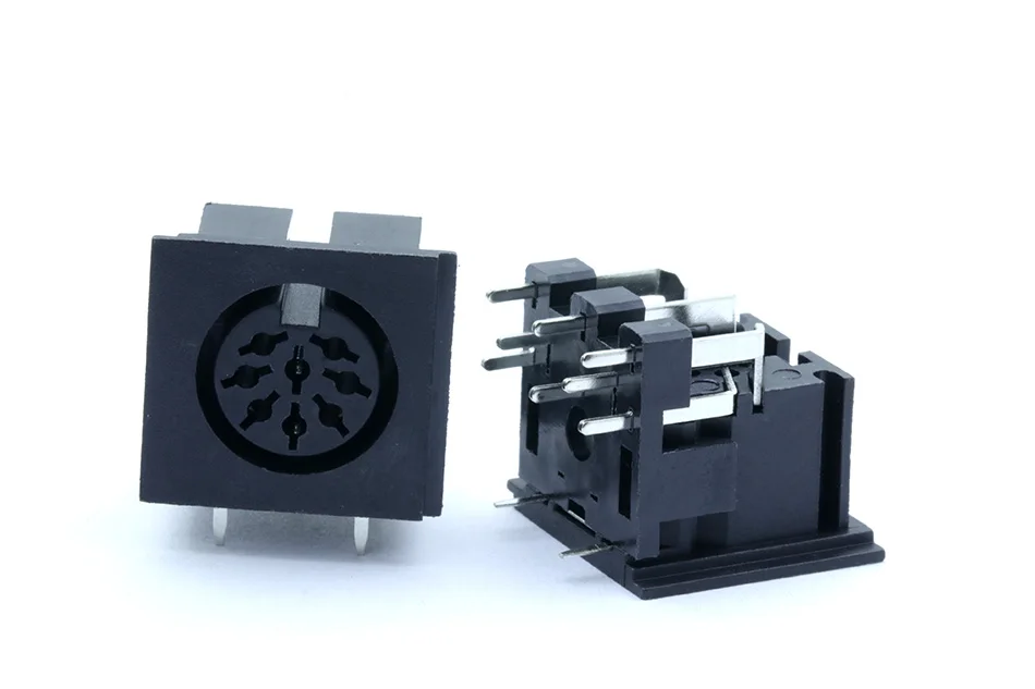 1 шт. 8PIN гнездо S терминалы Micro power разъем видео разъем PCB панель Разъем