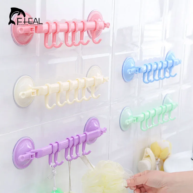 FHEAL Многофункциональная вешалка для крючков двойная стойка полотенец на