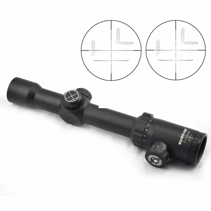Прицел Visionking 1 12x30 лазерный прицел для снайперской охоты ar15 m16 m4 Ak с ночным