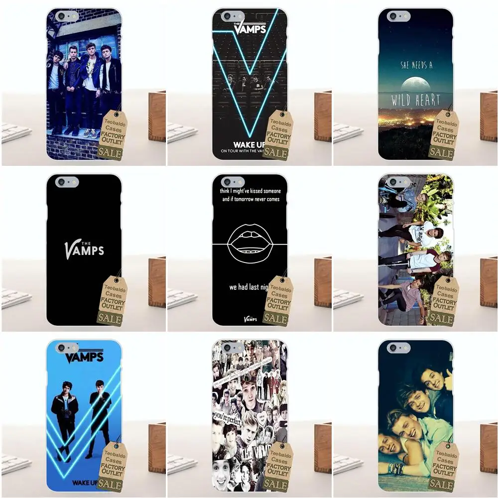 Для Galaxy Alpha Core Prime Note 2 3 4 5 S3 S4 S5 S6 S7 S8 mini edge Plus чехлы из ТПУ для Vamps Bradley Simpson James
