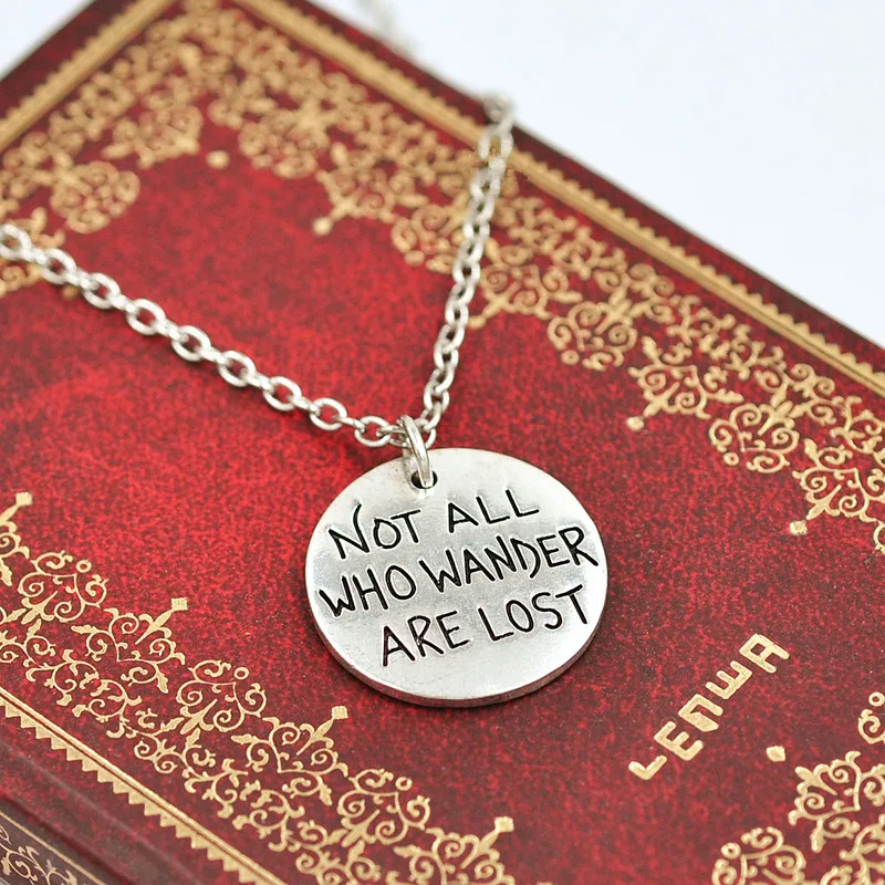 Ожерелье-цепочка в коробке ожерелье не для всех кто блуждает реальном Северном и