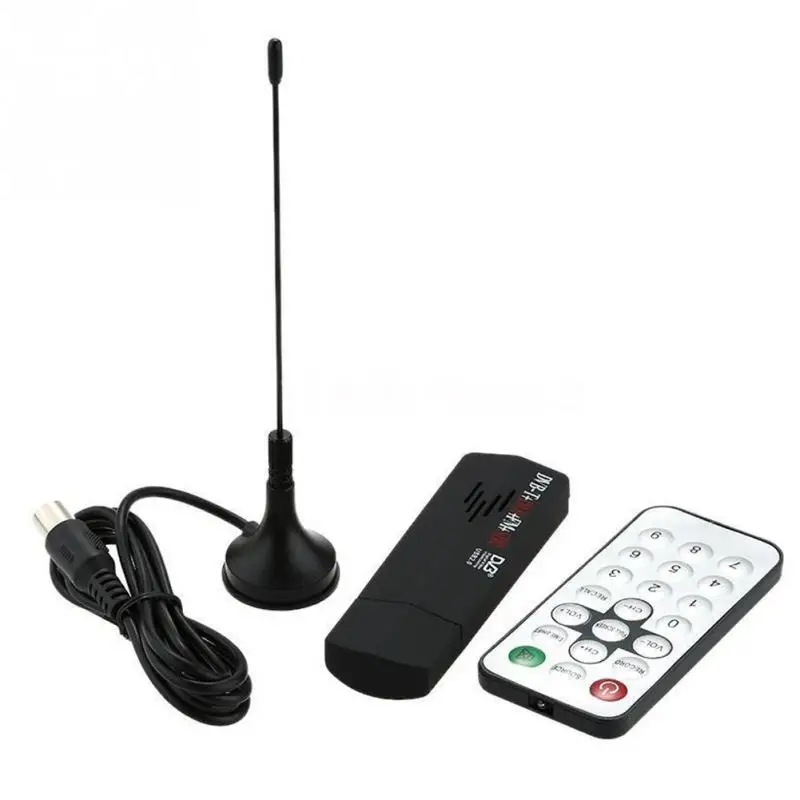 2018 цифровой USB ТВ FM + DAB DVB-T Поддержка SDR тюнер приемник и dvb t HD tv Stick dongle с приемником