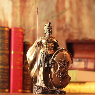 European Medieval Armor Sparta Warrior Ancient Rome Soldier Resin Decoration Creative Home Accessories Crafts Novelty Men's Gift
European Medieval Armor Sparta Warrior Ancient Rome Soldier Resin Decoration Creative Home Accessories Crafts Novelty Men's Gift