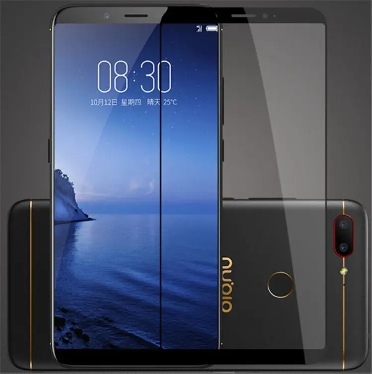 Закаленное стекло с полным покрытием для ZTE Nubia N3 Защитная пленка экрана