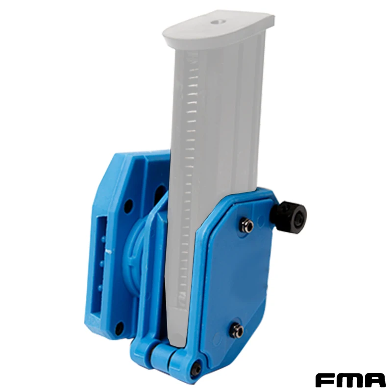 Blue FMA IPSC мультиугольная скорость подсумок для журналов регулировка скорости стрелок пистолетный мешочек многоугольная скорость страйкбол Шестерня кобура для обоймы - Цвет: Blue
