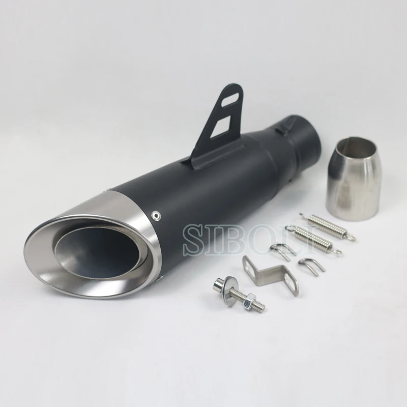 Глушитель выхлопной трубы для мотоцикла 51 мм|exhaust racing|motorcycle exhaust mufflerscooter pipe |