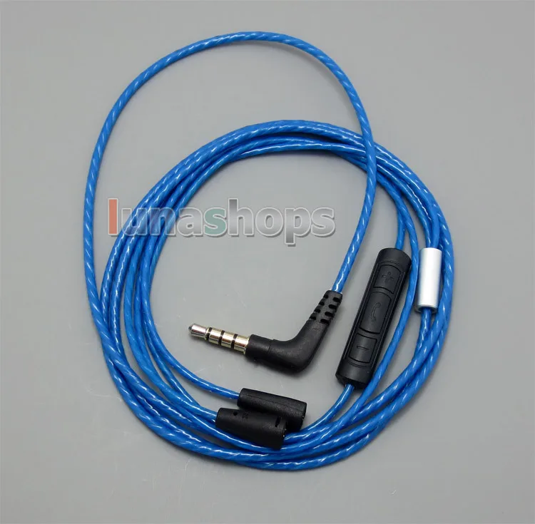 

LN004916 с микрофоном удаленный звук Hi-OFC наушники кабель для Sennheiser IE8 IE8i Iphone Android OS
