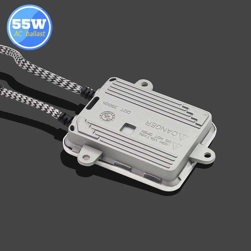 Buildreamen2 55 Вт Bi Xenon H4 Hi/Lo AC HID комплект балластной лампы жгут проводов 3000 K 12000 12V