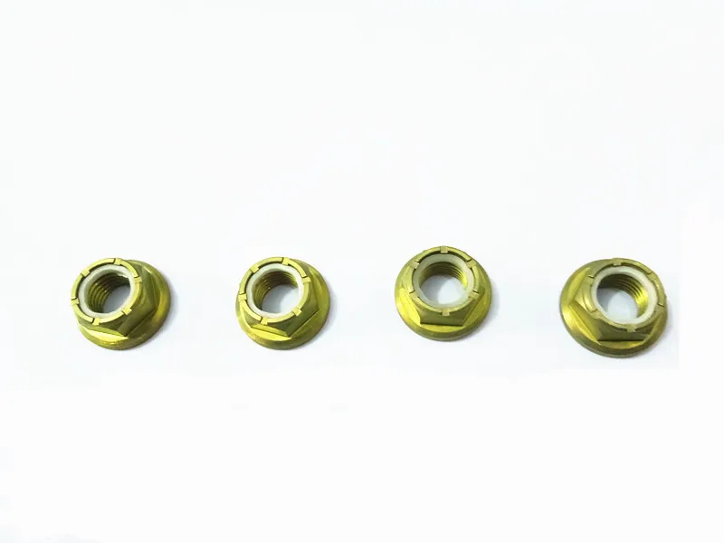 

Титановая Звездочка с фланцем, гайка для ремонта мотоцикла, запасные части, винты, болты M10x1.25