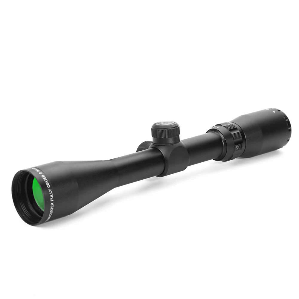 LUGER 3-9x40 охотничьи прицелы пневматическая винтовка уличная Сетка прицел Mil точка арбалет стрельба тактический оптический прицел