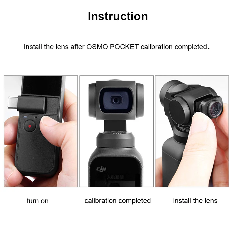 Широкоугольный объектив/микро объектив для DJI Osmo Pocket